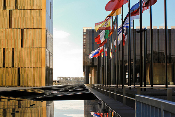 European Court of Justice coloured picture