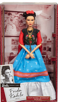 Frida Kahlo versione barbie foto a colori